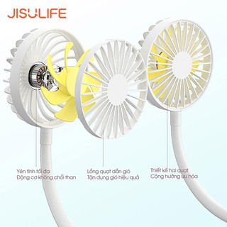 QUẠT MINI ĐEO CỔ JISULIFE FA11