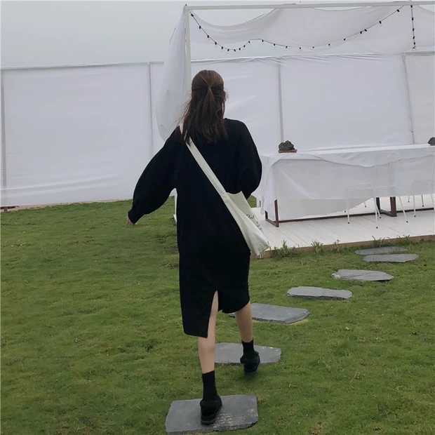 VÁY SUÔNG TAY BO XẺ ULLZANG | BigBuy360 - bigbuy360.vn