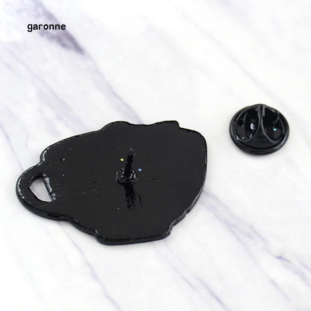 Ghim cài áo kiểu dáng hành tinh/ly nước độc đáo cho nữ