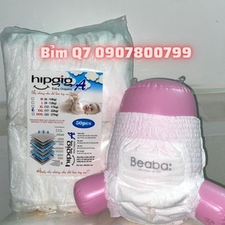 Bỉm tã quần hipgig m- l-xl-xxl-xxxl chuẩn form mẫu mới 100 miếng