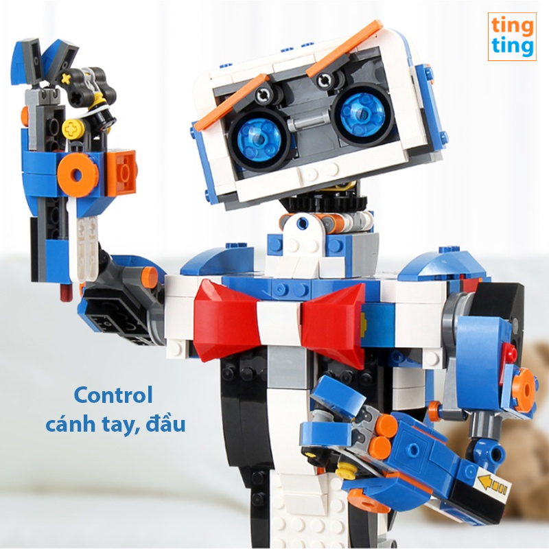 Đồ chơi lắp ráp điều khiển từ xa Robot Technic 635 chi tiết - Chính hãng Mouldking