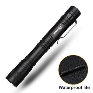 Đèn pin 800 Lumens XPE LED có kẹp gắn túi áo chống nước tiện dụng