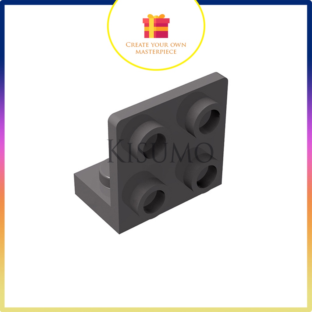 Đồ chơi giáo dục lắp ráp   logo moc combo 5 Gạch 1x2-2x2 mặt ngược chữ L như hình a5