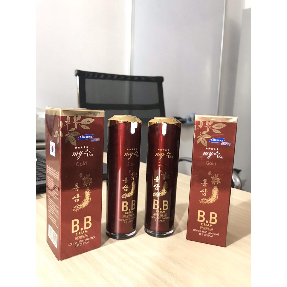 Kem nền BB Cream Hồng Sâm Đỏ My Gold SPF50 PA+++ 40Ml Hàn Quốc | BigBuy360 - bigbuy360.vn