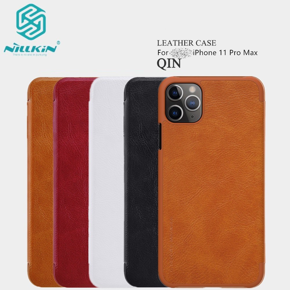 BAO DA IPHONE 11 PRO MAX NILLKIN QIN CHÍNH HÃNG [NEW SALEOFF]