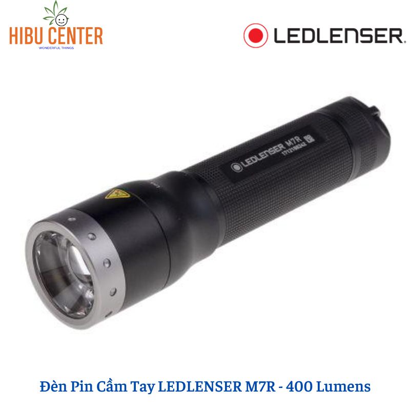 Đèn Pin Cầm Tay Siêu Sáng LEDLENSER M7R 400 Lumens - Gồm Pin Và Bộ Sạc Từ Tính | Hibucenter