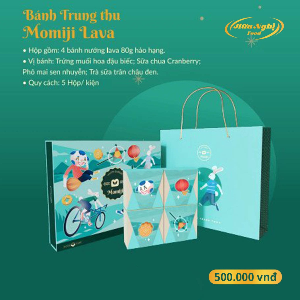 Bánh Trung Thu Hữu Nghị - Momiji Lava (HN.BDB9)