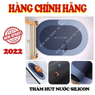 Thảm Lau Chân Hút Nước Siêu Thấm, Chống Trượt Dùng Lau Nhà Bếp, Nhà Tắm [HÀNG CHÍNH HÃNG]  - BẾP TRỌN - UPDATE BẢN MỚI