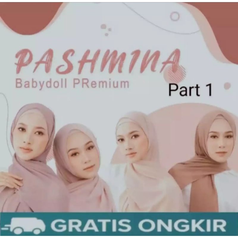 Khăn Che Toàn Diện Xếp Ly Pashmina