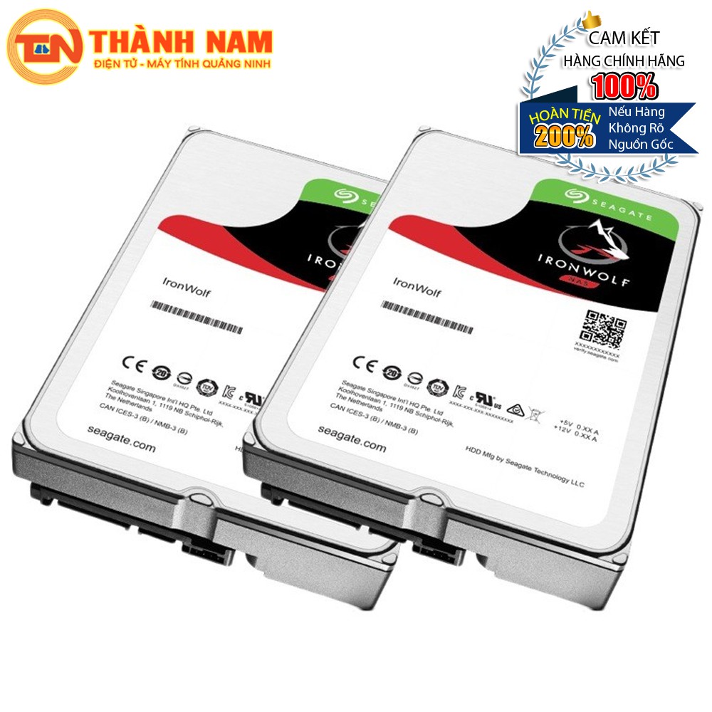 [FREESHIP 99K]_Ổ cứng HDD Seagate Nas Ironwolf 3.5" 1TB (64MB) HD5900 Rpm