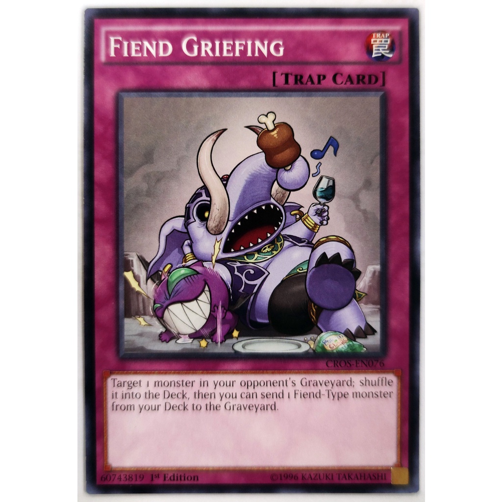 [Thẻ Yugioh] Fiend Griefing |EN| Common