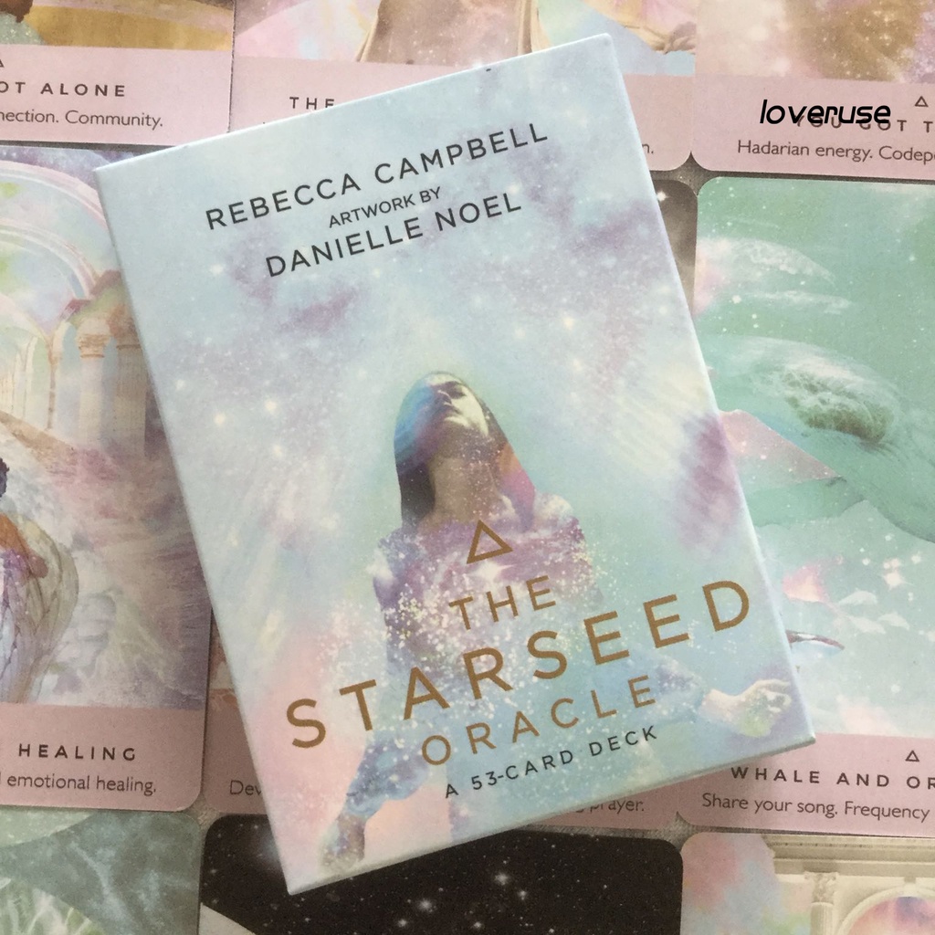 Bộ 53 Lá Bài Tarot The Starseed Oracle Nghệ Thuật Dành Cho Các Bữa Tiệc