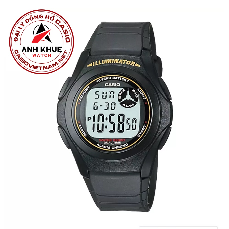 Đồng Hồ Casio Nam - Nữ F-200W-9ADF