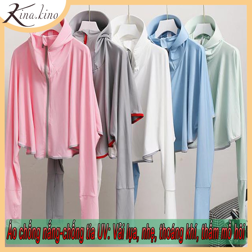 Áo chống nắng nữ chống tia UV - Hàng Quảng Châu Cao Cấp -KinaKino | BigBuy360 - bigbuy360.vn