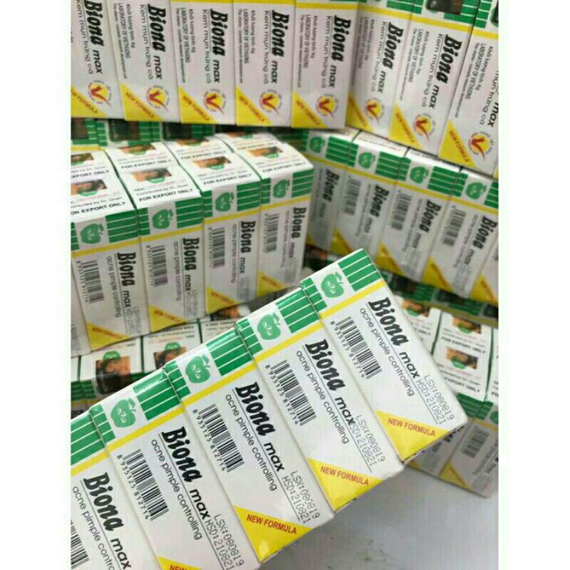 (Chính hãng) Bôi ngoài da chấm mụn Biona max (6g) | BigBuy360 - bigbuy360.vn