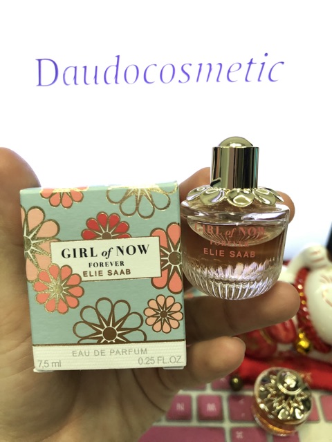 [ mini ] Nước hoa Elie Saab Girl Of Now EDP - Shine - Forever 7.5ml