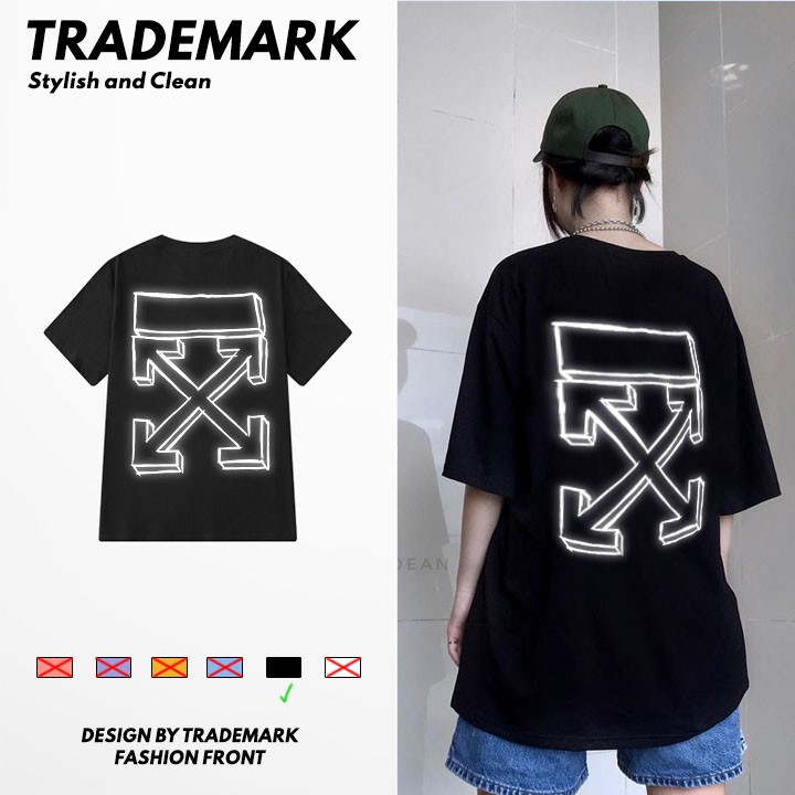 ÁO THUN TAY LỠ PHẢN QUANG OFF PHẢN QUANG