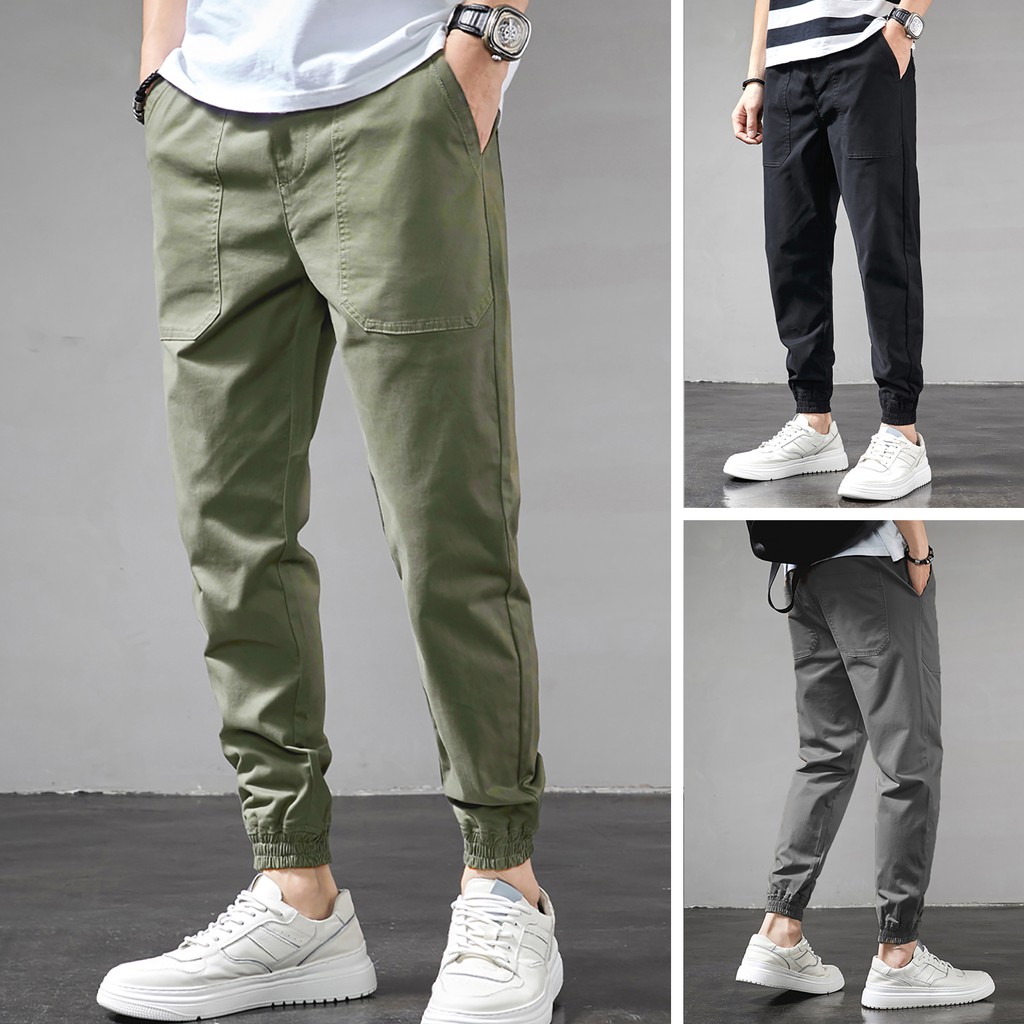 QUẦN JOGGER KAKI NAM TÚI HỘP PHONG CÁCH NĂNG ĐỘNG