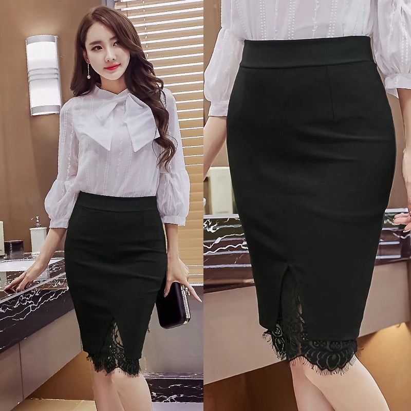 NEW! chân váy bút chì sẻ V giữa | BigBuy360 - bigbuy360.vn