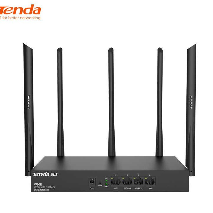 Bộ phát WIFI Tenda W15e -W18e- W20E ac1200Mps mạng doanh nghiệp 50 user -vùng phủ sóng 300m2 - Hàng Nhập Khẩu Chính Hãng