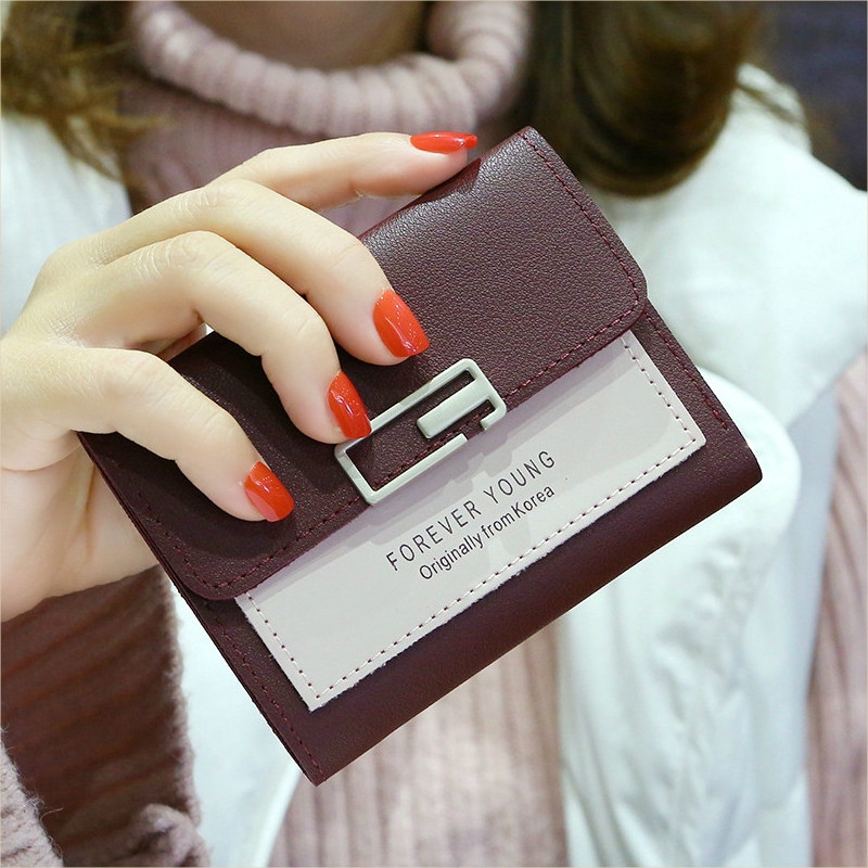 VOVO wallet, compact, Korean fashion, lovely for women
