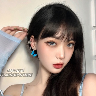 Đôi khuyên tai hình bướm phối dây tua rua thời trang cho nữ