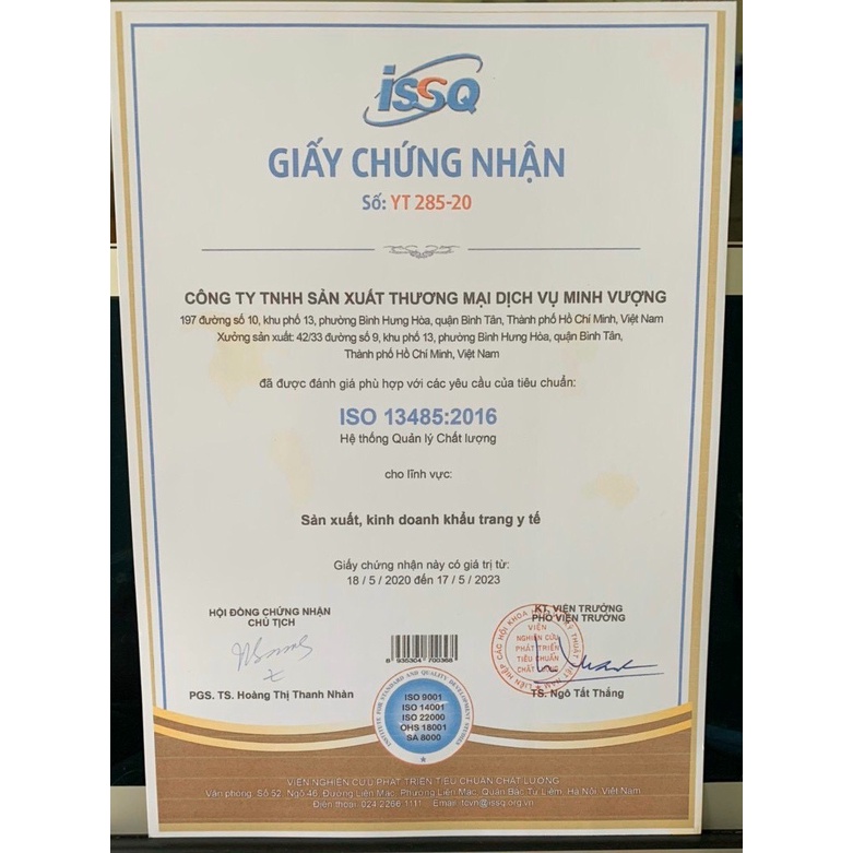 1 Thùng 300 Chiếc Khẩu Trang KF94 Minh Vượng, Tuấn Ngọc High Quality-KF94