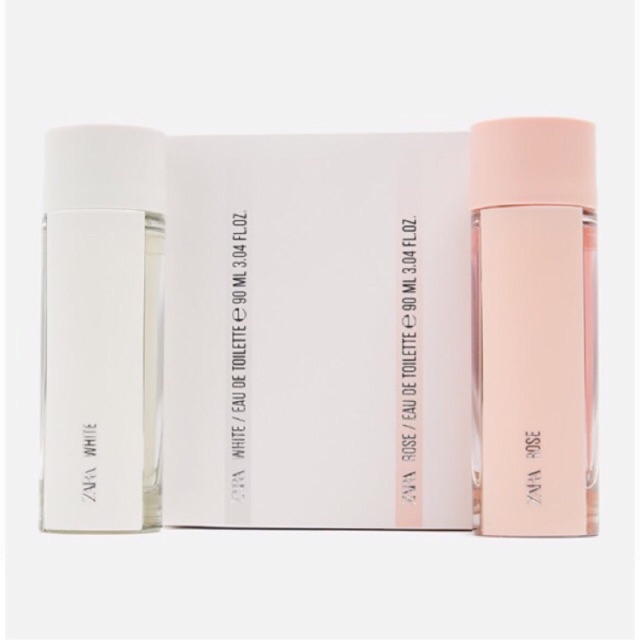[MẪU MỚI 2019] SET NƯỚC HOA CỰC HOT CỦA ZARA WHITE AND ROSE 100 ml/chai