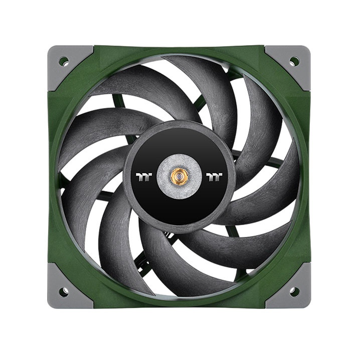 Quạt tản nhiệt Thermaltake ToughFan 12 Racing Green Hàng chính hãng