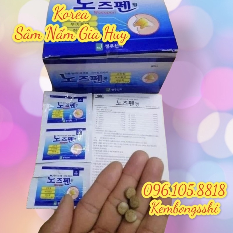 Viên Xo.ang Hàn Quốc, Hộp 90 Gói