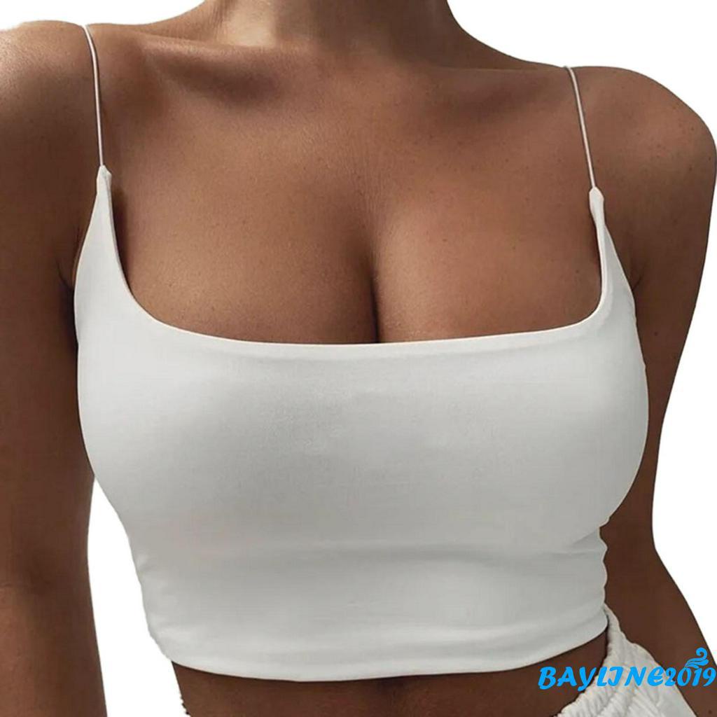 Áo Lửng Hai Dây Phong Cách Quyến Rũ Hợp Thời Trang Dành Cho Nữ