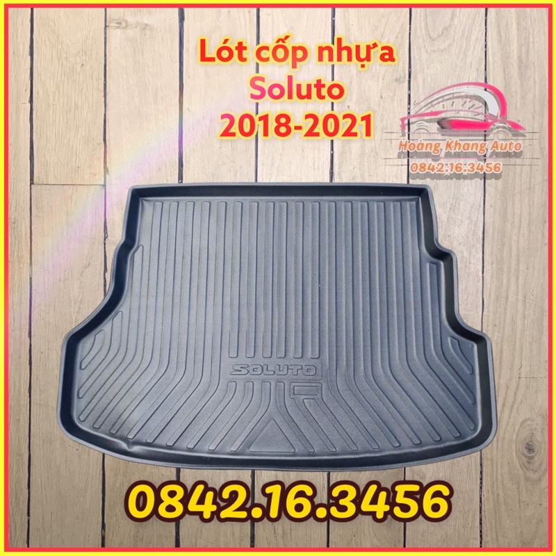 Lót cốp nhựa Soluto 2018 - 2021 nhựa không mùi