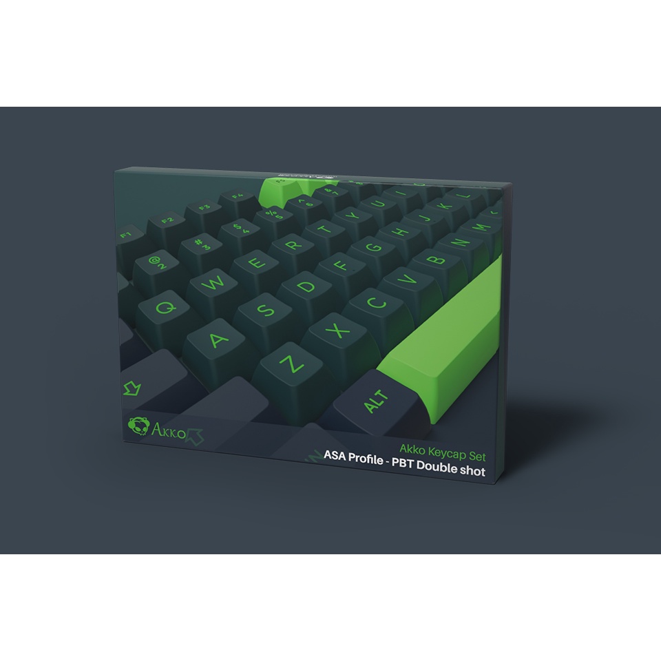 [Mã 44ELSALE2 giảm 7% đơn 300K] AKKO Keycap set – Wave Sonic (PBT Double-Shot/ASA profile/229 nút)