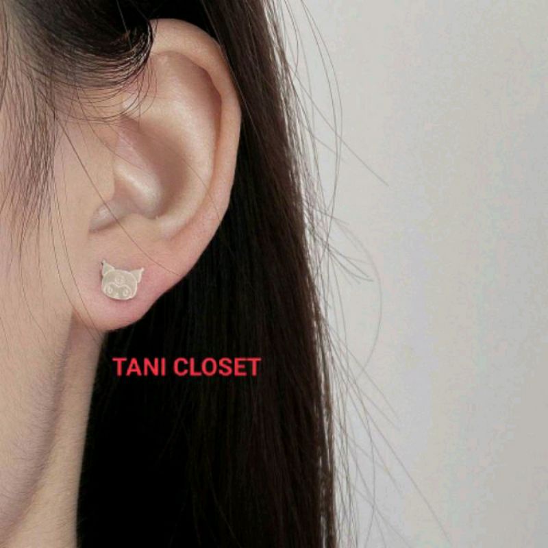 Bông Tai Bạc Hoạt Hình Sanrio Kuromi Melody