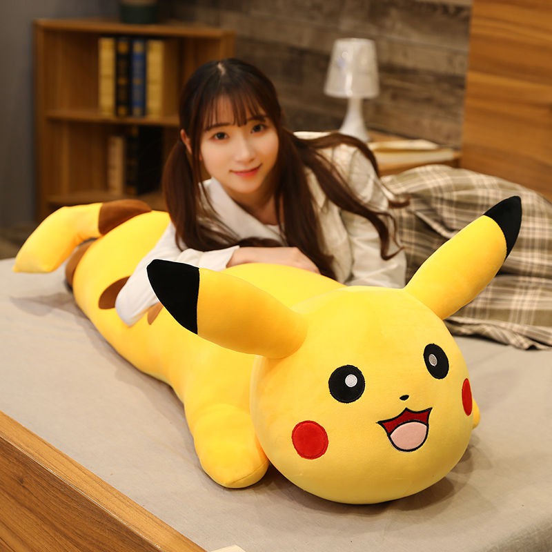 Gối Ôm Hình Pikachu Nhồi Bông Ngộ Nghĩnh Đáng Yêu