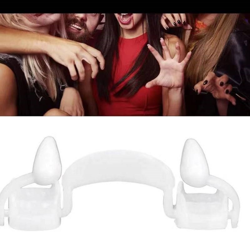 Răng Nanh Giả Hóa Trang Ma Cà Rồng Cho Bé