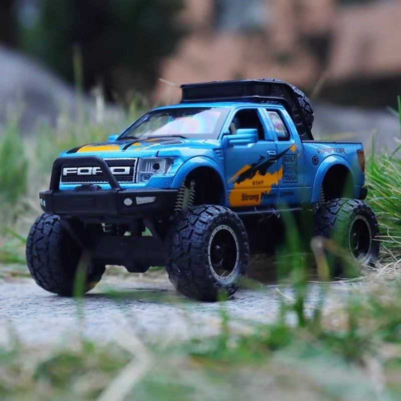 Mô hình 1:32 Ford Raptor Built Touch 16cm