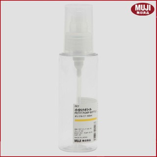 ( MUJI NHẬT BẢN ) CHAI PET CÓ VÒI NHẤN 100ML