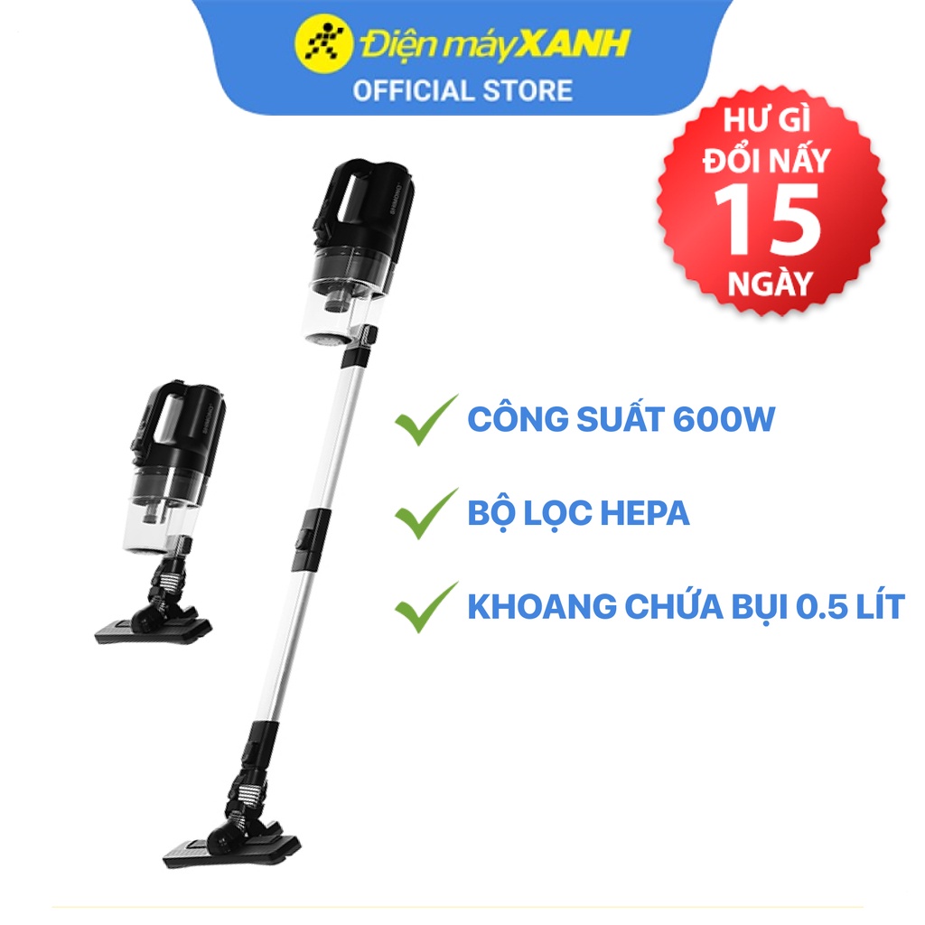 [Mã ELHA22 giảm 6% đơn 300K] Máy hút bụi cầm tay Shimono SVC1025 công suất 600W có đầu hút khe - Chính hãng BH 12 tháng