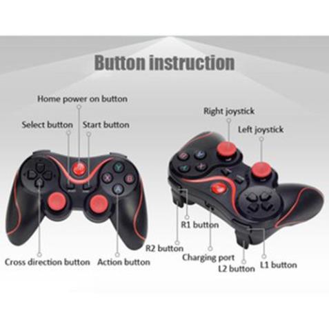 🎁BH 1 Năm🎁 Tay Cầm Chơi Game Bluetooth X3, Chuyên Game Trên Smartphone, PC, Laptop, Android, IOS, Windows Có Giá Kẹp