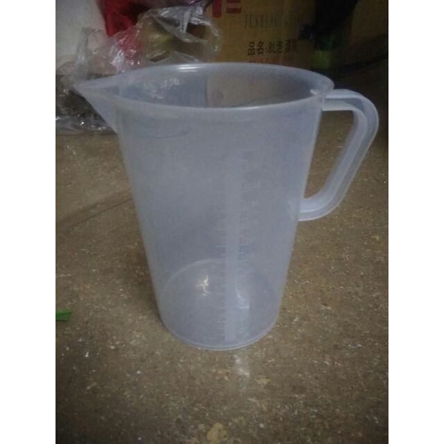Ca đong có chia vạch nhựa 3l