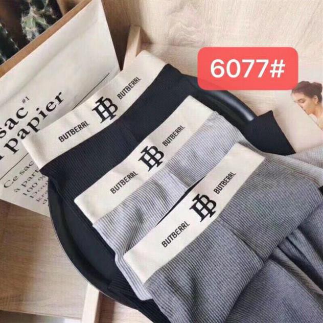 Quần Legging Nữ Cạp Chữ M Chất Cotton Tăm Thon Gọn Thời Trang Mẫu Mới