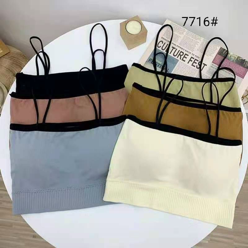 Áo Bra Cotton Trơn Nhiều Màu  mã 388
