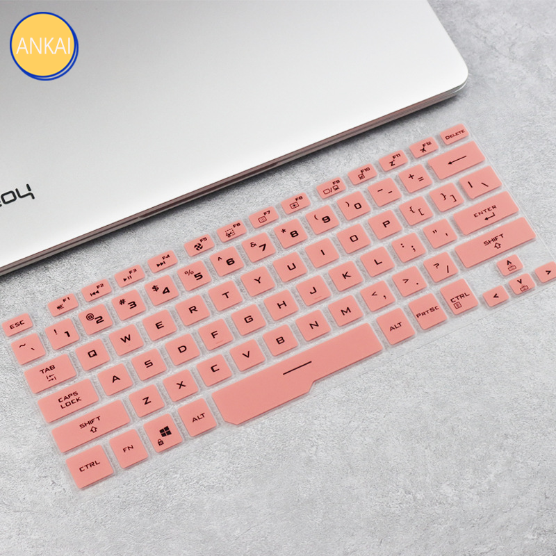 Miếng dán bảo vệ bàn phím bằng silicon cho Asus Rog Zephyrus G14 Ga401 Ga401Ii Ga401Iv Ga401Iu 14-inch