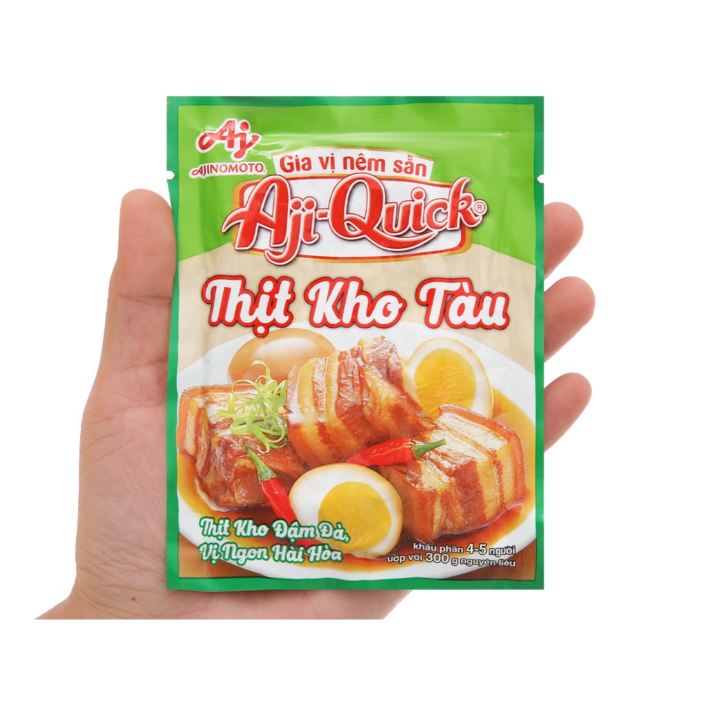 Gia vị nêm sẵn thịt kho tàu Aji-Quick gói 32g