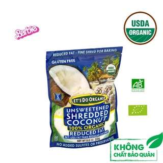 Vụn dừa hữu cơ sấy khô let'do cho bé