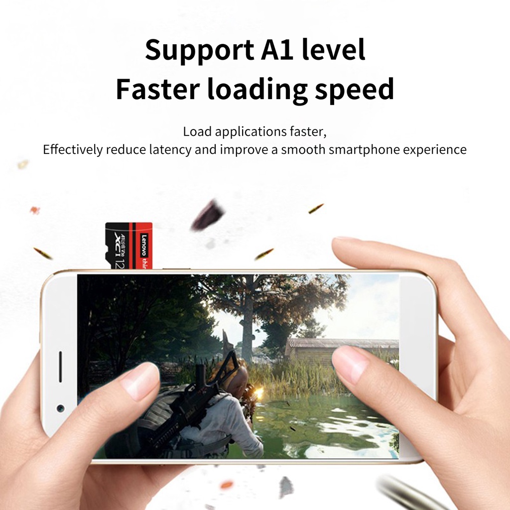 Thẻ nhớ Micro TF102 Lenovo ABS 4GB 8GB 16GB 32GB 64GB 128GB tộc độ cao chống thấm nước