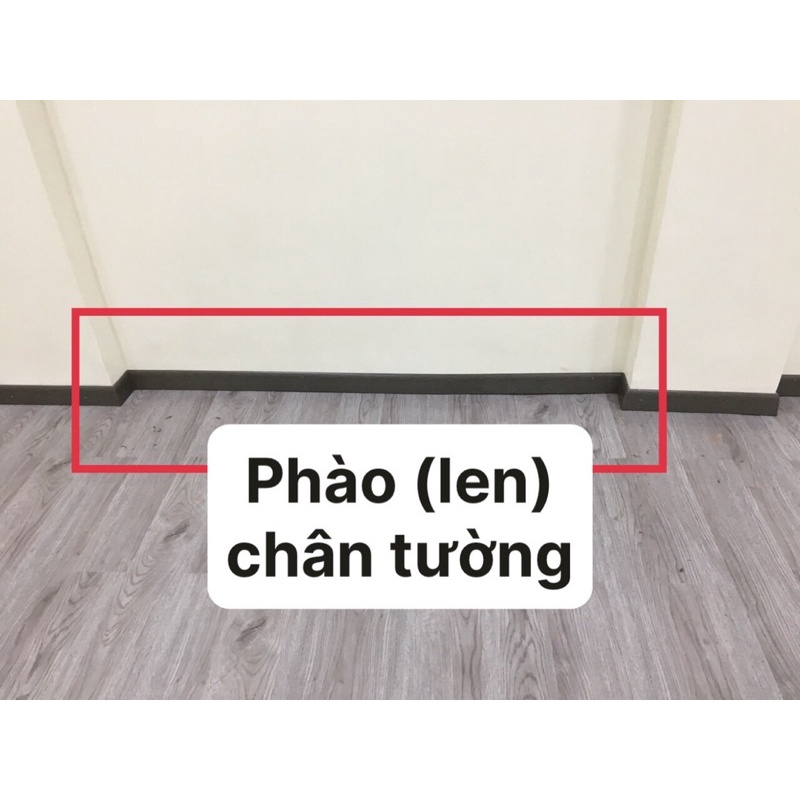 PHÀO (LEN) CHÂN tường 1 cây dài 2m5, vận chuyển cắt làm đôi