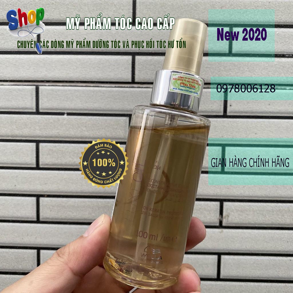 [Spwella-Đức] Tinh dầu phục hồi tóc SP Wella Luxe Oil 100ml