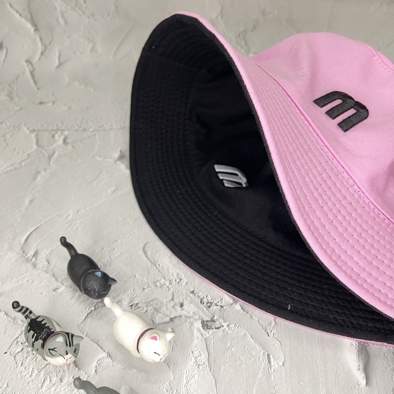 Cặp nón kết lưỡi trai nhung - bucket 2 mặt thời trang siêu cute